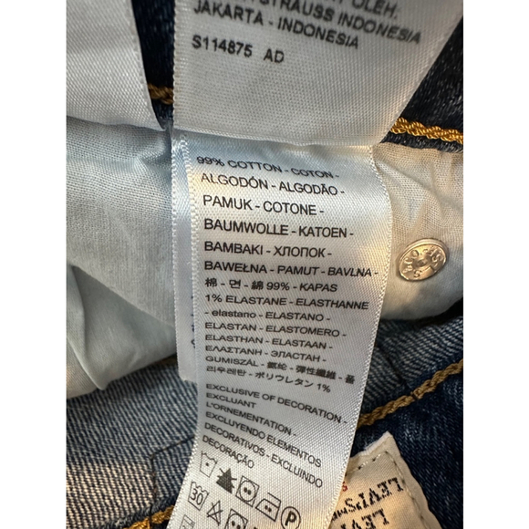 Levi's 70s High Slim Straight Jeans - Picture 3 of 5